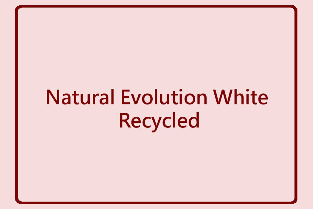 Natural Evolution White - Recycled