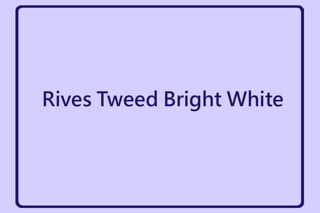 Rives Tweed Bright White